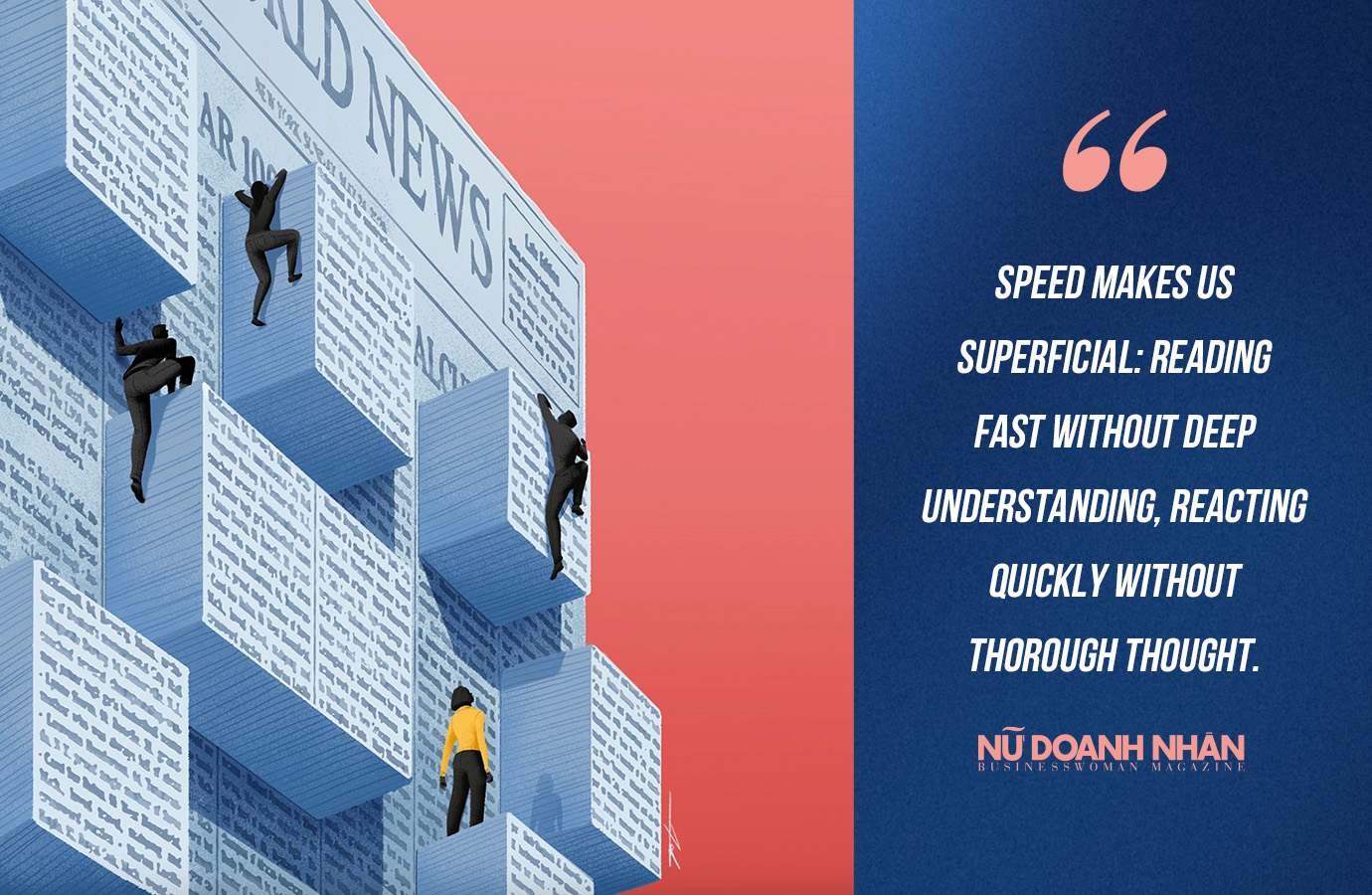 The true value of slowness lies in helping us see beyond the surface and focus on what really matters.