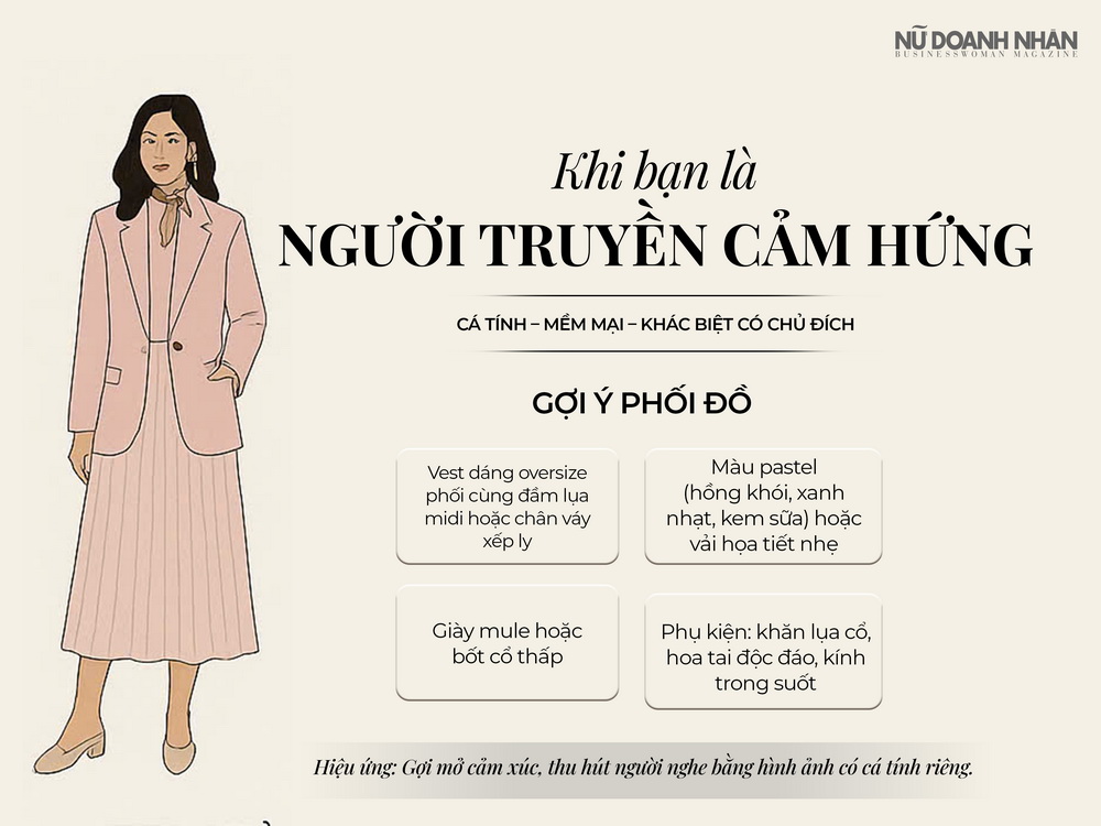 Vest và nữ doanh nhân