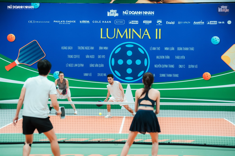 Các trận đấu tại LUMINA II diễn ra quyết liệt giữa các cặp đôi