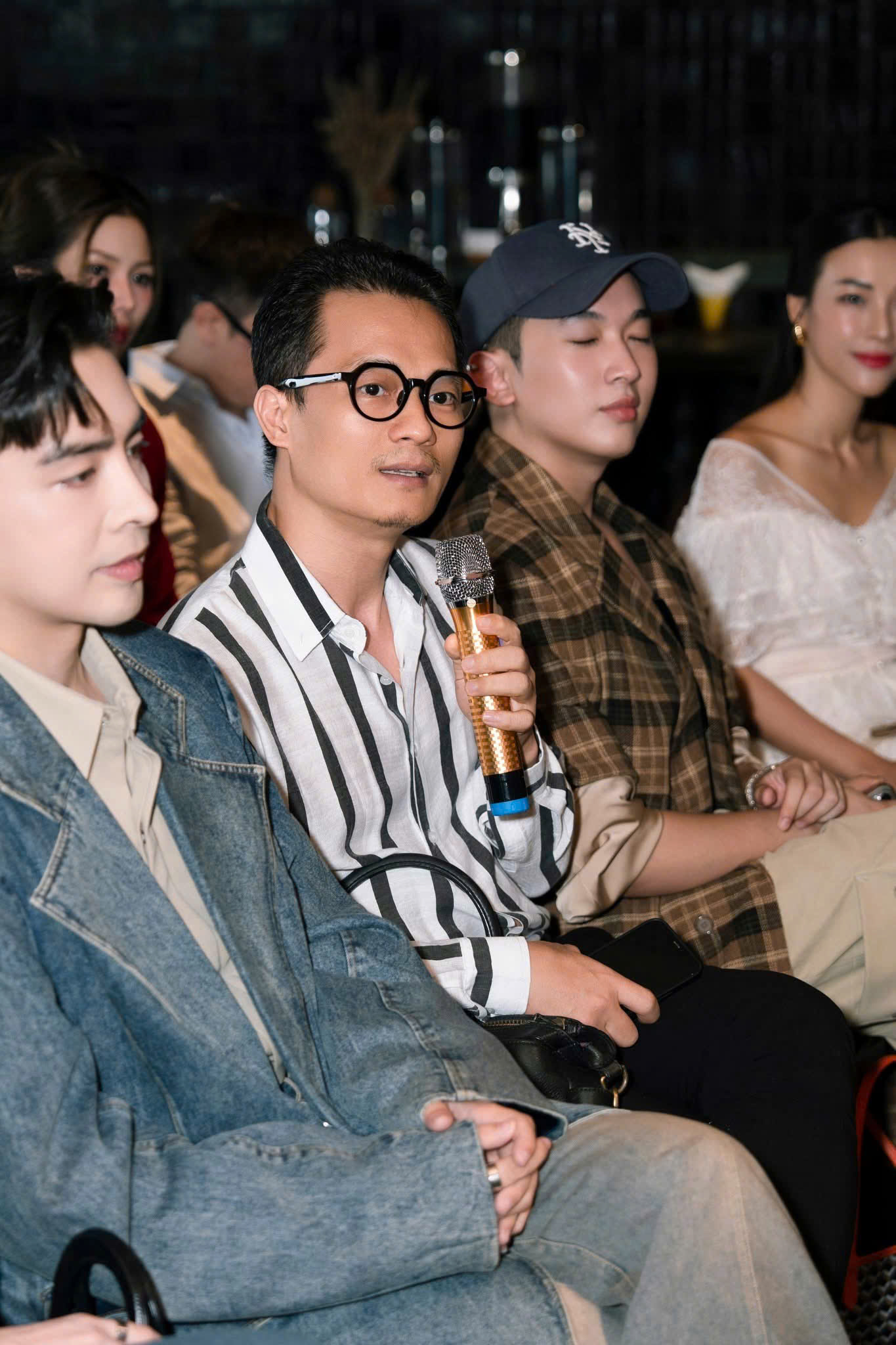 Mr Nguyễn Công Minh, Founder & CEO Tạp chí Nữ Doanh Nhân tại họp báo ra mắt BST LACQUER của NTK Phan Đăng Hoàng