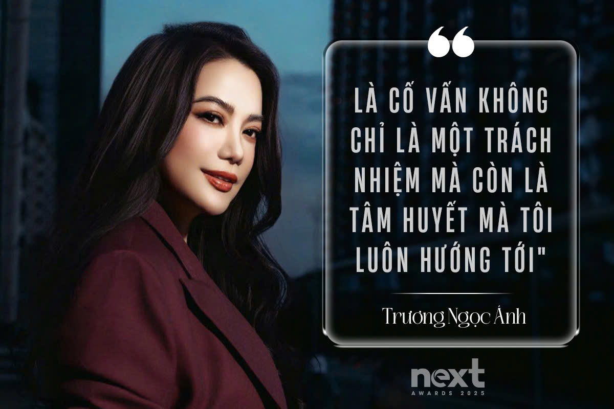 Cố vấn NEXT Awards 2025 Trương Ngọc Ánh