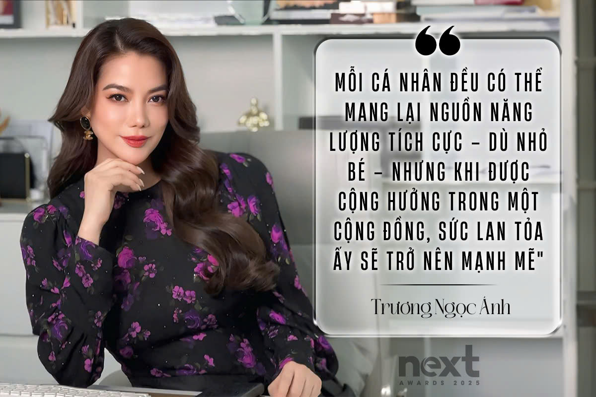 Cố vấn NEXT Awards 2025 Trương Ngọc Ánh