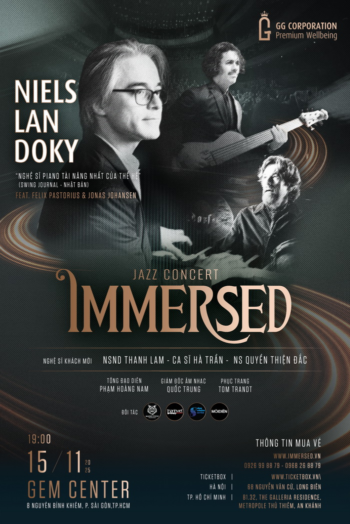 Dem nhac JAZZ CONCERT IMMERSED