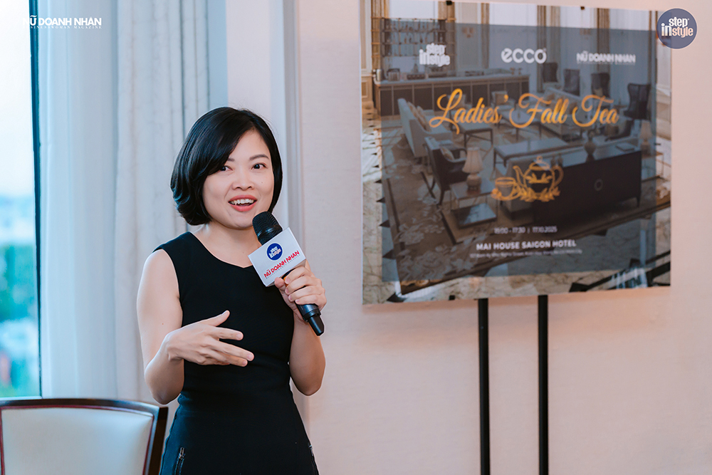 Ms. Nguyễn Thị Thu Hà – Giám đốc Kinh doanh & Phát triển của TBS Handbag