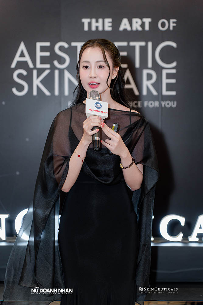 Dược sĩ Lê Đào Hoạ Mi – Assistant Medical Relations của SkinCeuticals Việt Nam