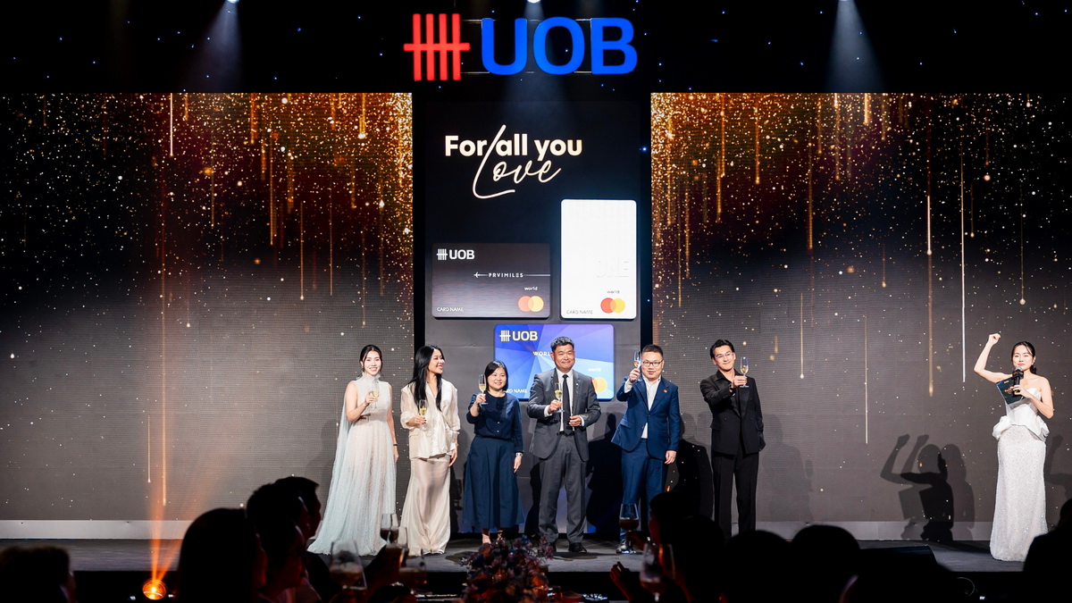 Sự kiện ra mắt bộ Thẻ Tín dụng của Ngân hàng UOB Việt Nam được tổ chức ngày 21/10/2025 tại TPHCM