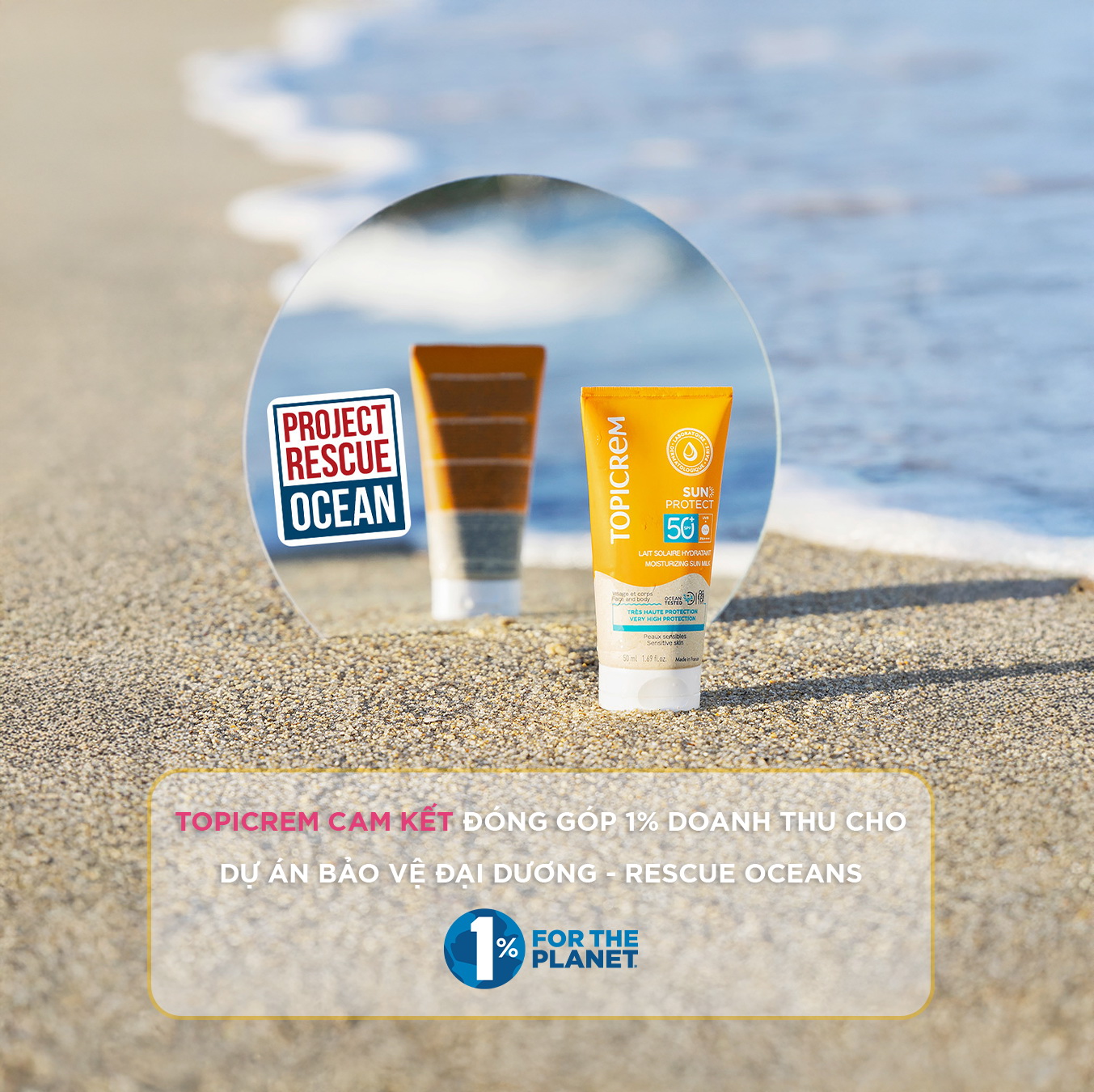 Topicrem cùng Project Rescue Ocean chung tay gìn giữ đại dương xanh