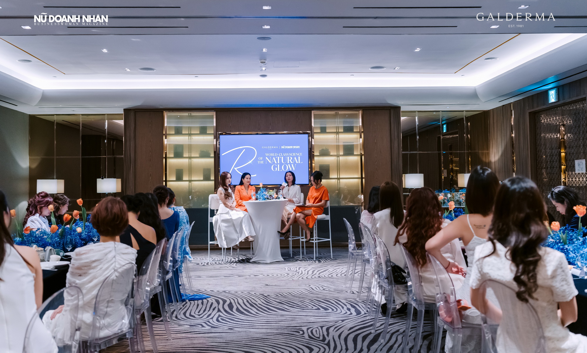 Các doanh nhân nữ trò chuyện về vẻ đẹp hiện đại tại World-Class Science of The Natural Glow
