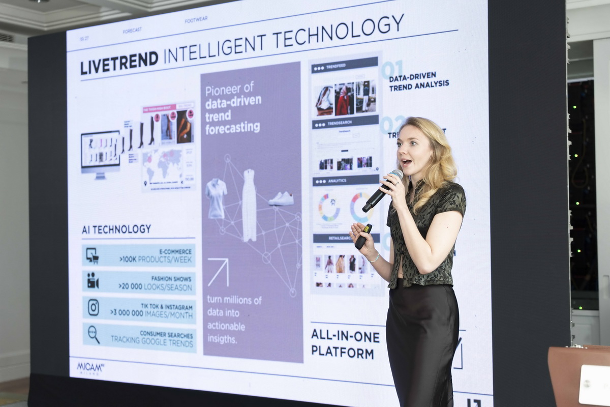 Bà Julia Stratmann, Head of Trends tại Livetrend