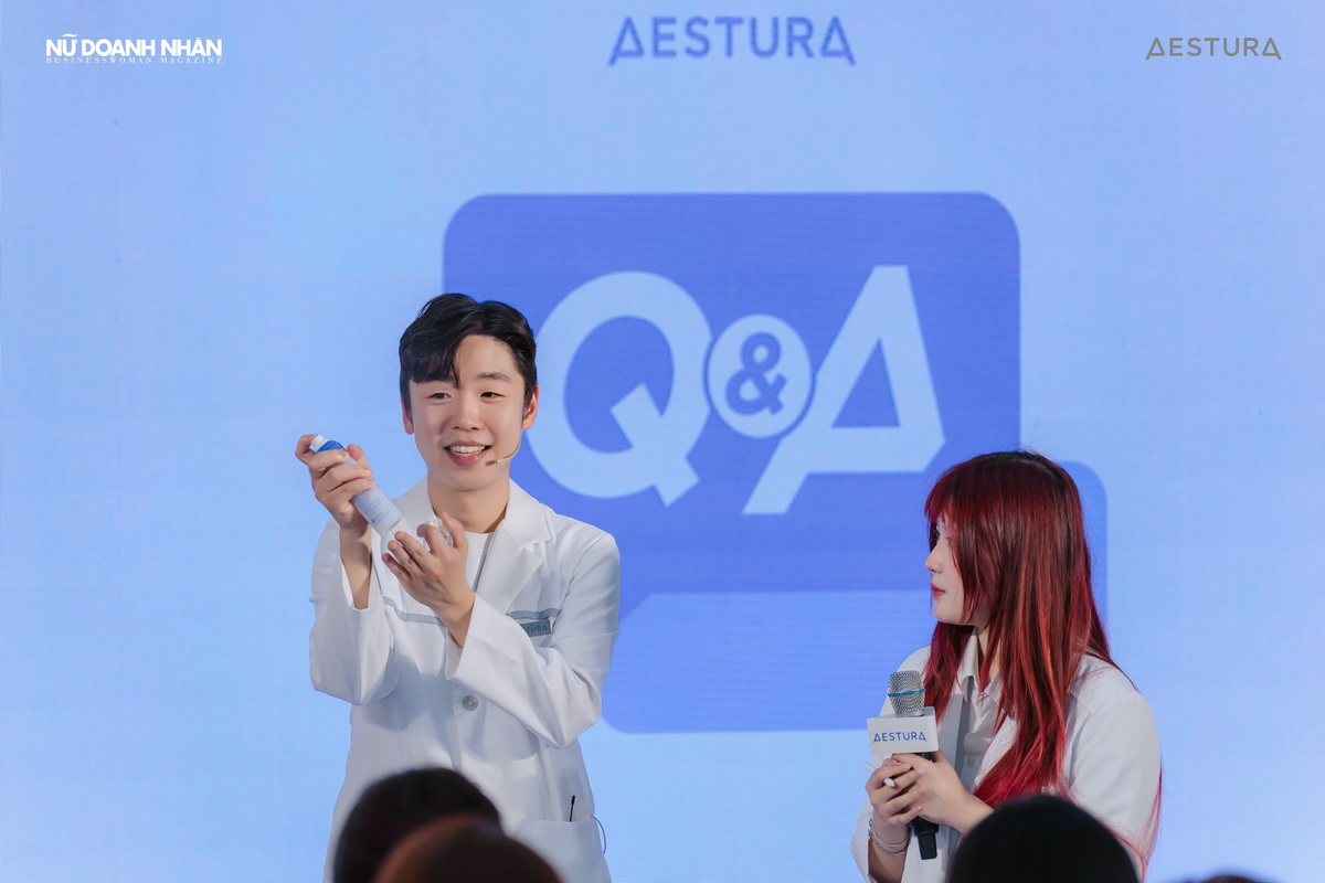 Mr. Kang Huynseo, Brand Manager Leader AESTURA Hàn Quốc