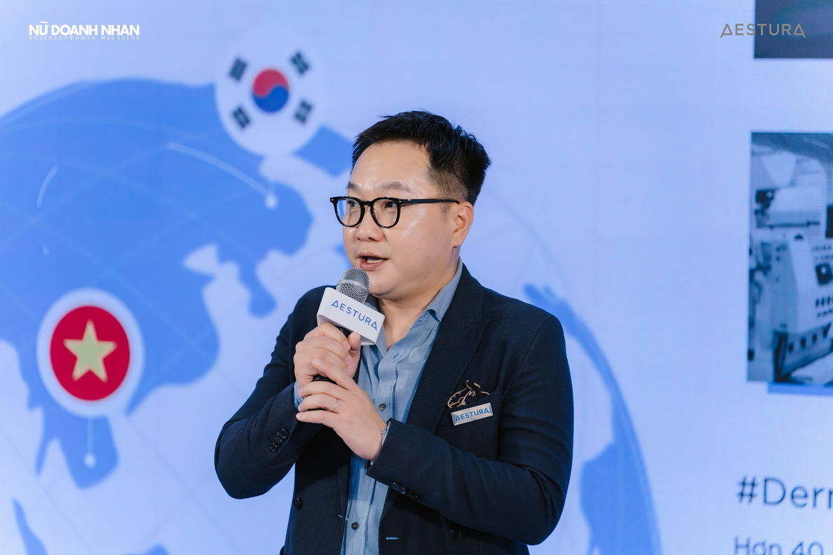Mr. Kim Gee Beom, General Manager của Tập đoàn Amorepacific Việt Nam